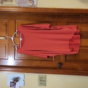 Lularoe  3X Red/Coral Tunic
